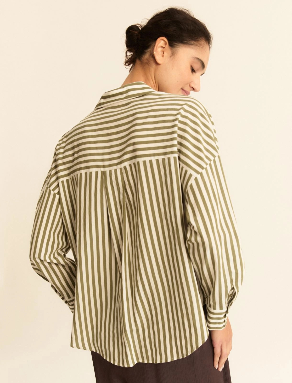 camicia a righe multicolor EMMUGGIOSO 010 EMME MARELLA 
