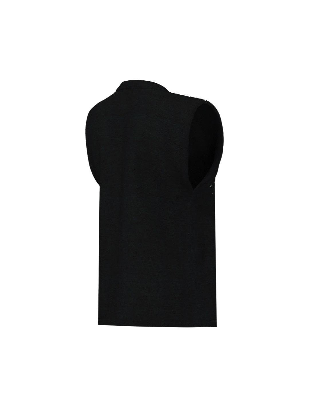 t-shirt smanicata con cristalli EMMUTOPIA 003 EMME MARELLA 