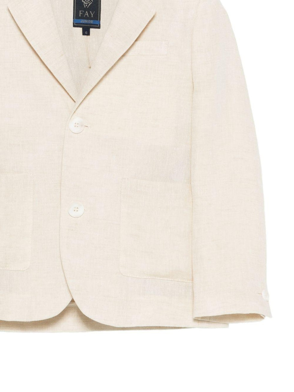 giacca monopetto FY2Q34 I0318 109 BEIGE FAY 