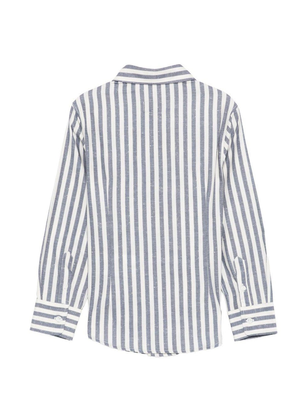 camicia a righe FY5P30 Z3691 101BL IVORY/BLUE FAY 