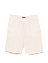 FAY shorts con logo retro Beige