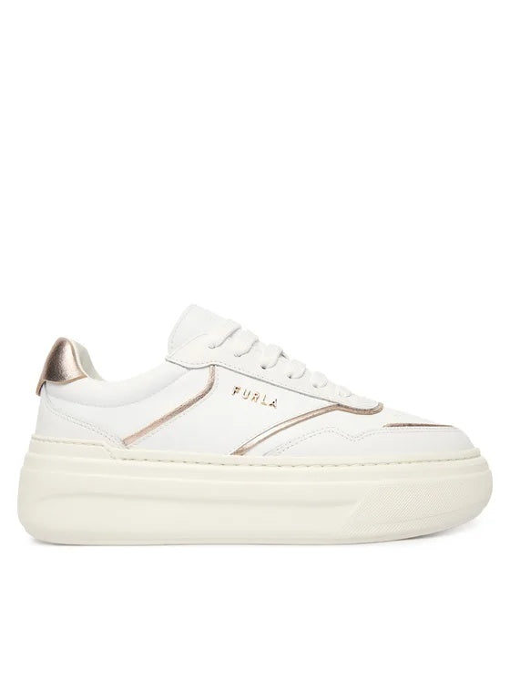 Sneakers in pelle con logo YK73NUA/BX4471 3304S FURLA 