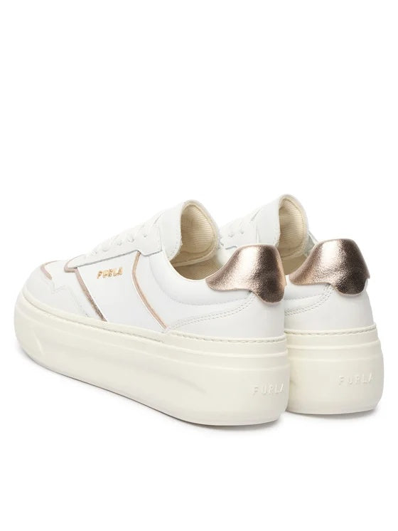 Sneakers in pelle con logo YK73NUA/BX4471 3304S FURLA 