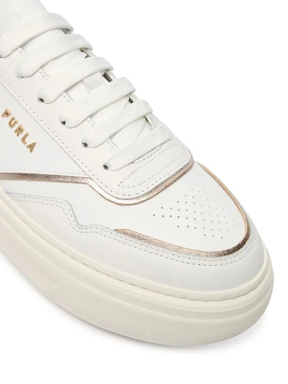 Sneakers in pelle con logo YK73NUA/BX4471 3304S FURLA 