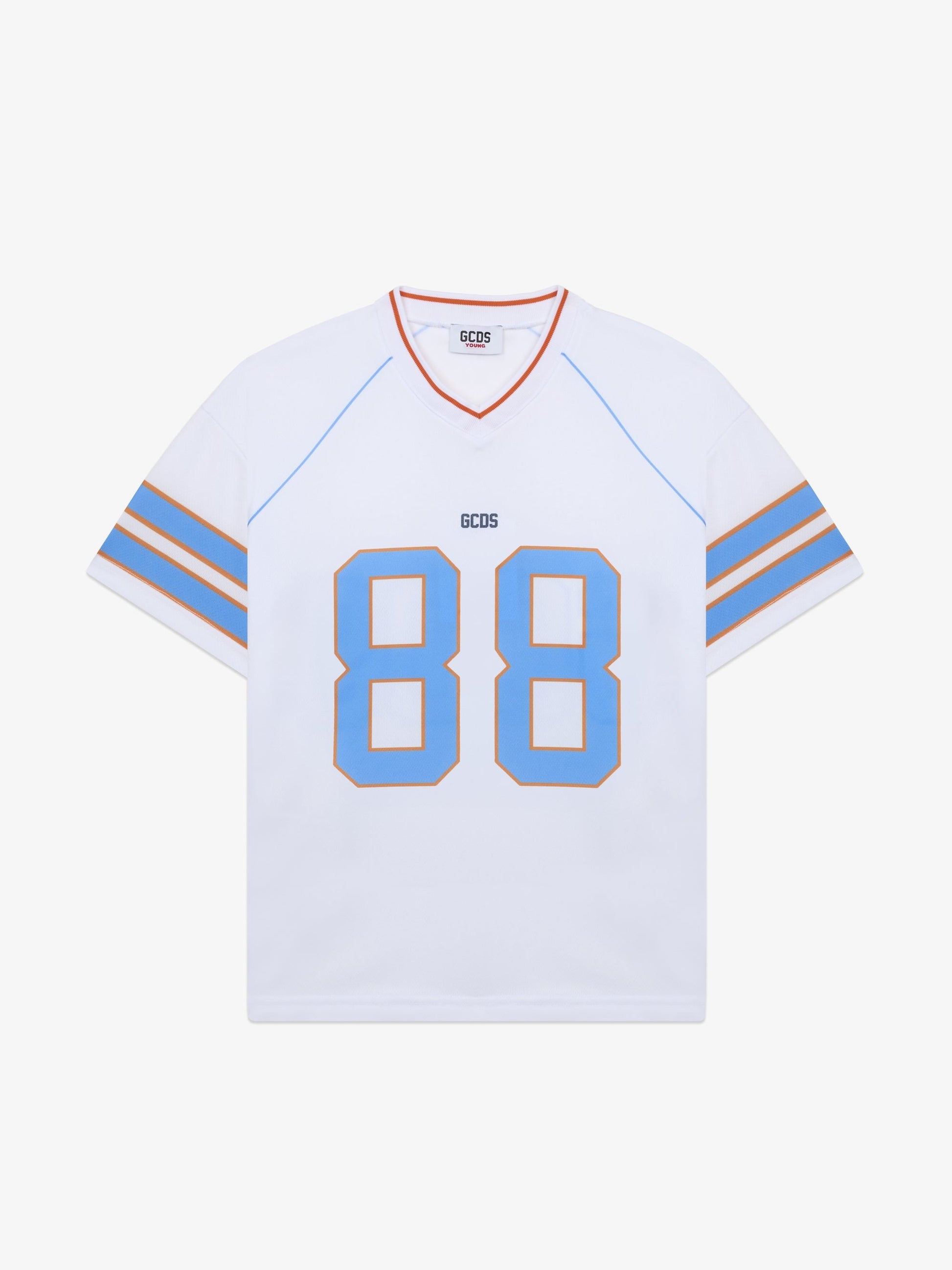 t-shirt loose soccer C1BJQC709J 100 GCDS 
