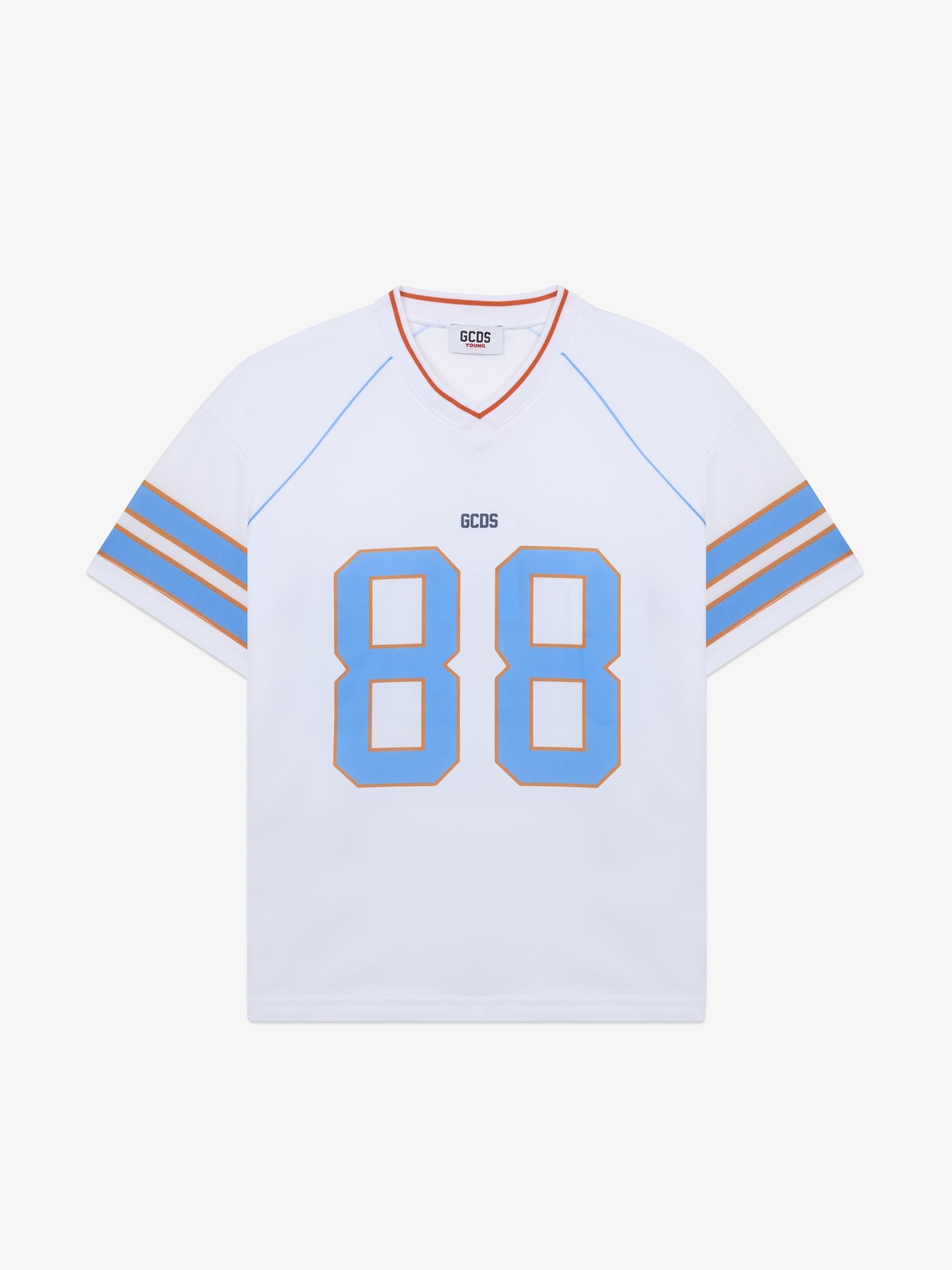 t-shirt loose soccer C1BJQC709J 100 GCDS 
