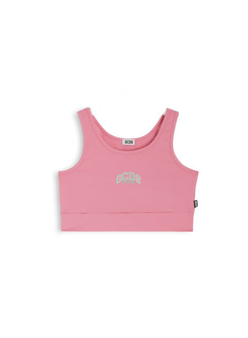 top elasticizzato con logo C1GJQG544J336 525G GCDS 