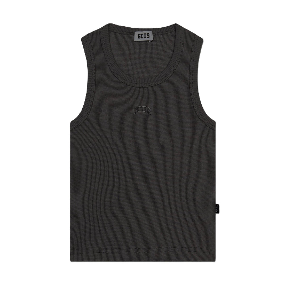 canotta a costine C1GJQG571T103 999 BLACK GCDS 