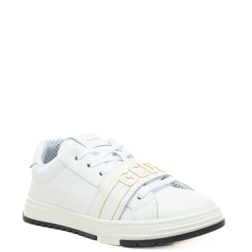 sneakers con banda logata GCK100 009 C GCDS 