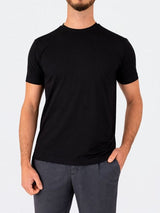 HESKIMO t-shirt in tessuto tecnico elasticizzato Nero