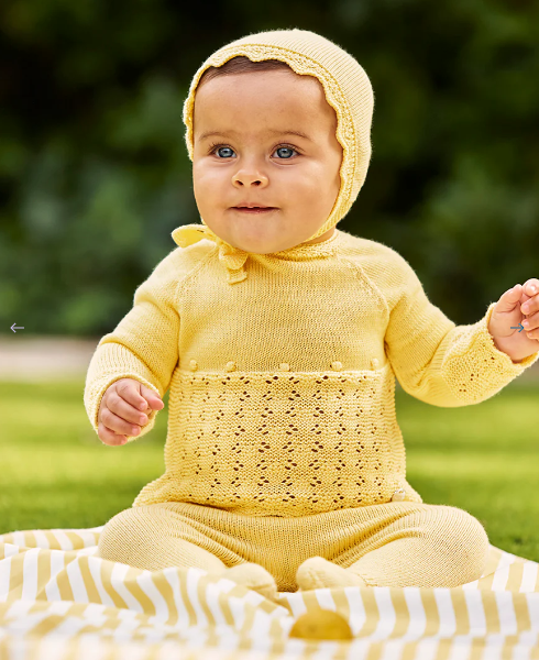completino in cotone amarillo 26031 AMARILLO JULIANA 
