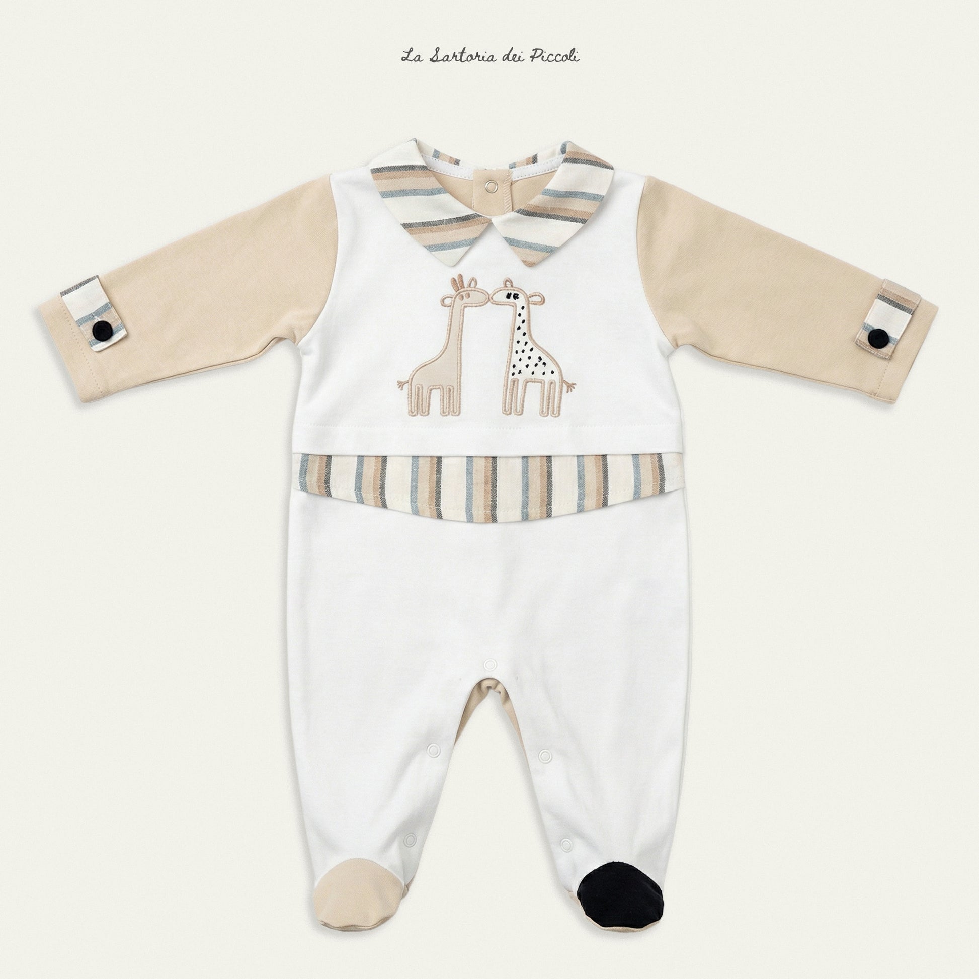 Tutina Giraffa LT1201 BEIGE LA SARTORIA DEI PICCOLI 