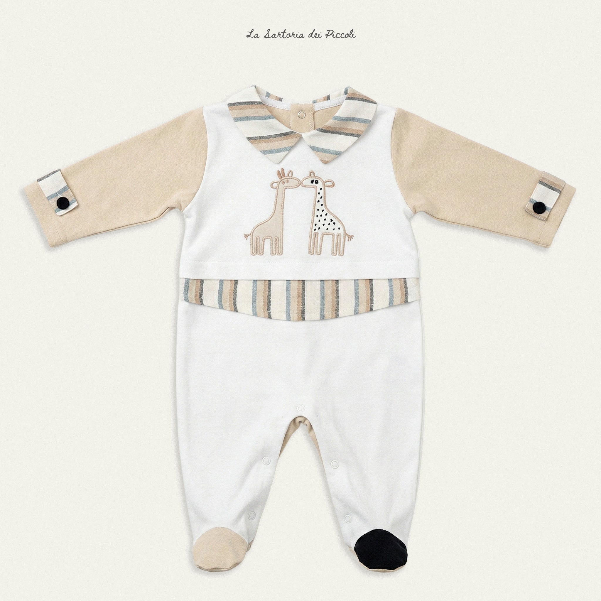 Tutina Giraffa LT1201 BEIGE LA SARTORIA DEI PICCOLI 