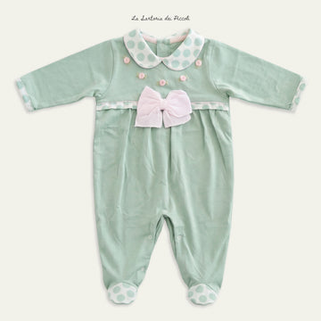 Tutina con fiocco LT1213 UNI LA SARTORIA DEI PICCOLI 