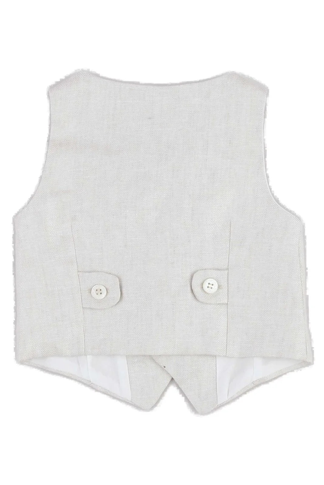gilet in lino 2CCGL61 D12 LA STUPENDERIA 