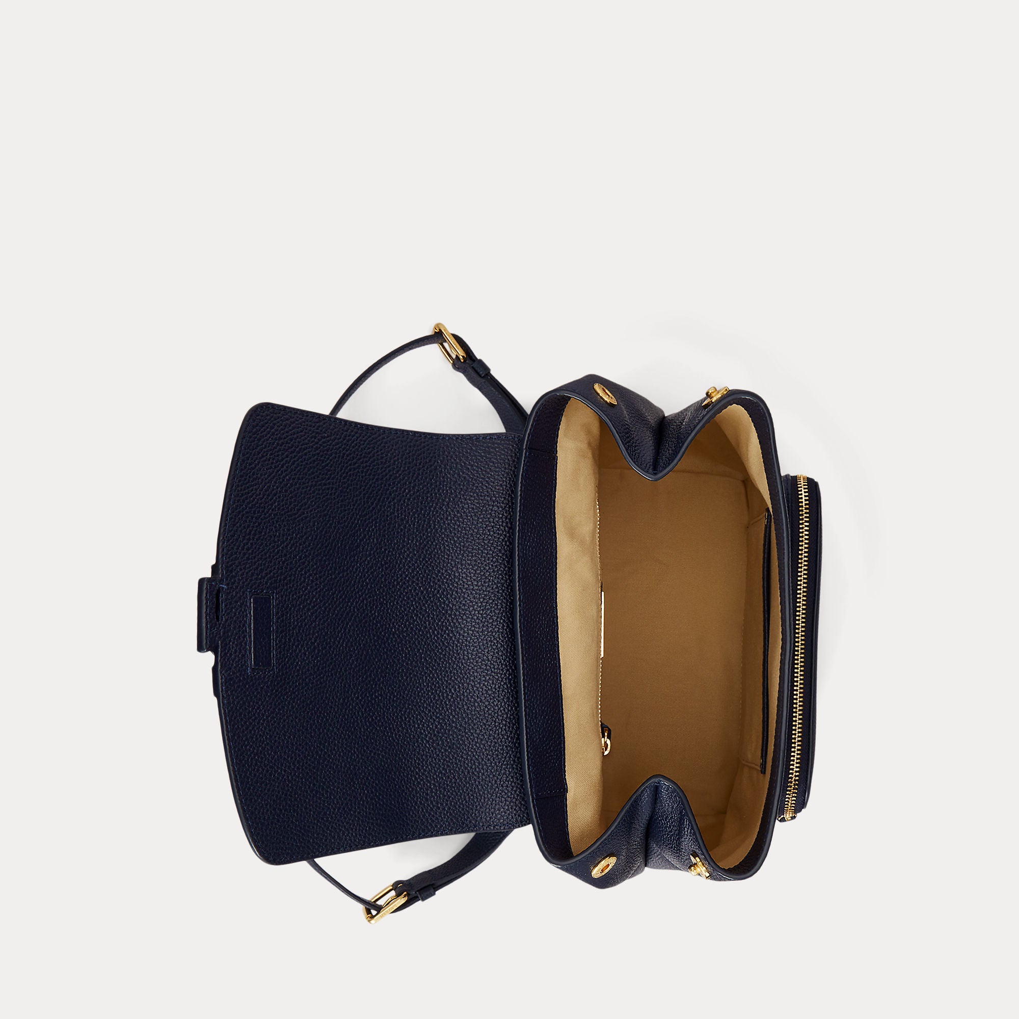 zaino cameryn in pelle 431-969355 005 LAUREN RALPH LAUREN 