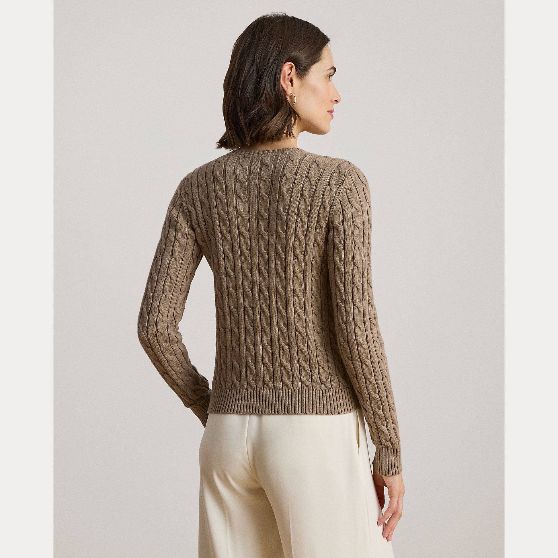 cardigan in cotone a trecce 200-932225 012 LAUREN RALPH LAUREN 