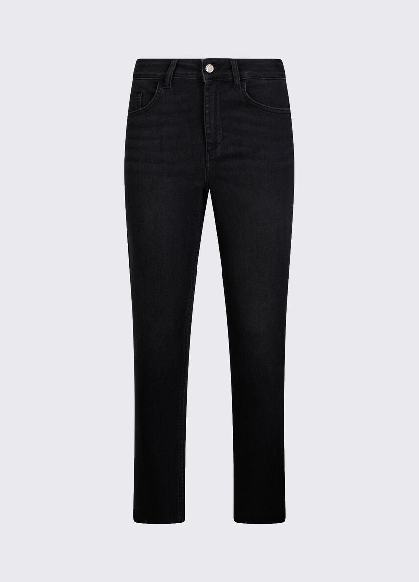 jeans skinny a vita alta UA6035D0305 87483 LIU JO DENIM 