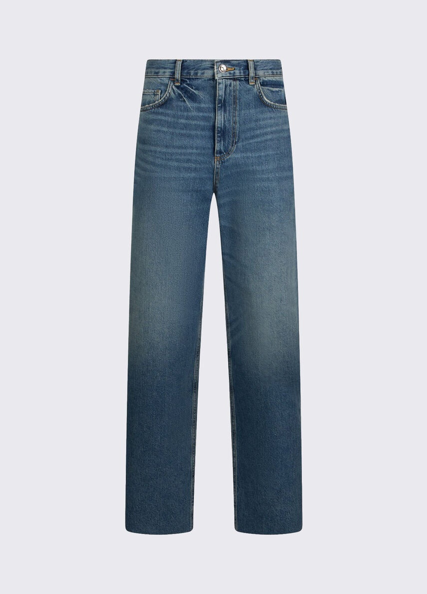Jeans straight con strass UA6111D4854 78977 LIU JO DENIM 