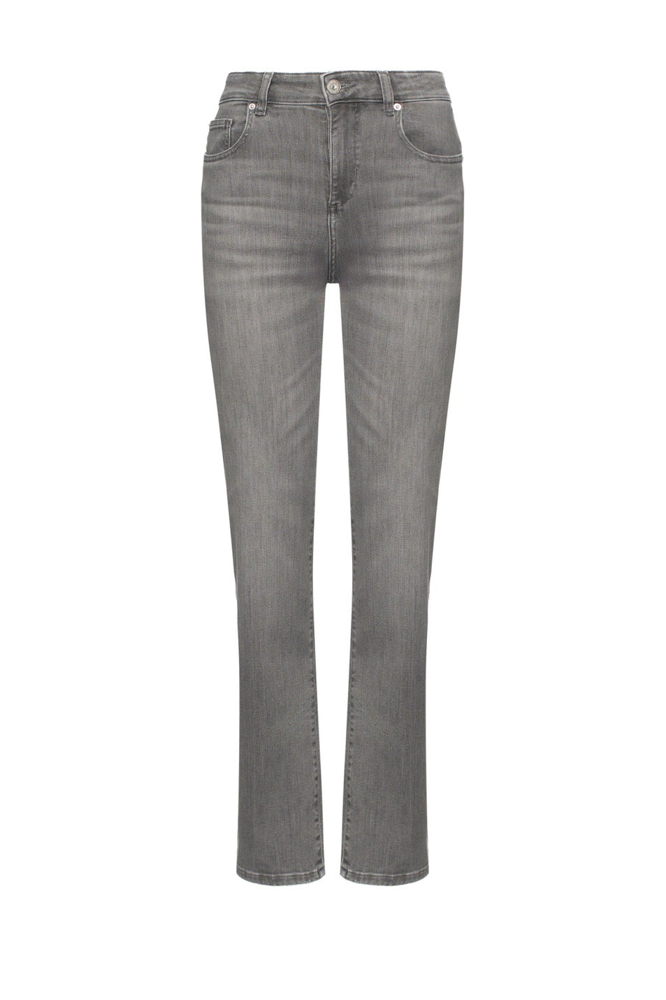 jeans straight vita alta UA6184D0314 88282 LIU JO DENIM 