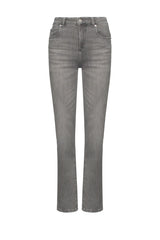 LIU JO DENIM jeans straight vita alta Grigio