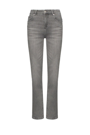jeans straight vita alta UA6184D0314 88282 LIU JO DENIM 