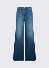 LIU JO DENIM jeans flare con spacchetti Blu