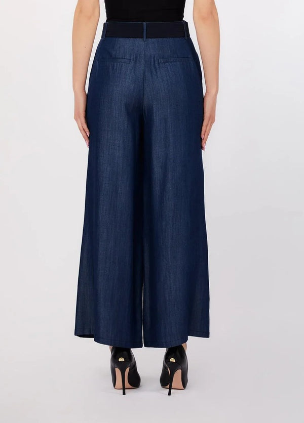 pantaloni cropped denim UA6314D0335 77000 LIU JO DENIM 