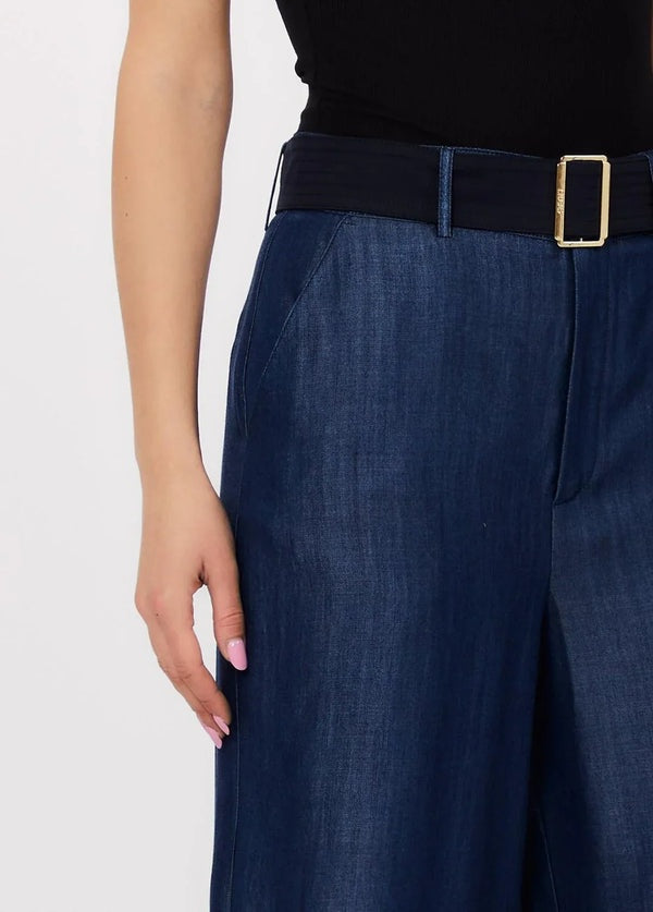 pantaloni cropped denim UA6314D0335 77000 LIU JO DENIM 