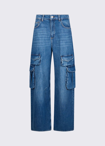jeans cargo UA6333DS082 79034 LIU JO DENIM 