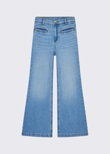 jeans flare in denim GA6067D5042 77564 LIU JO JUNIOR 