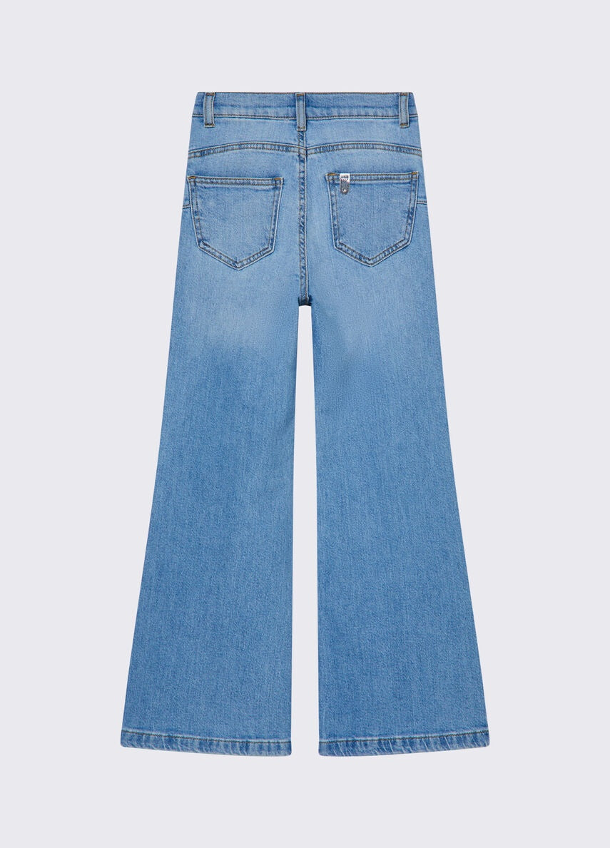 jeans flare in denim GA6067D5042 77564 LIU JO JUNIOR 