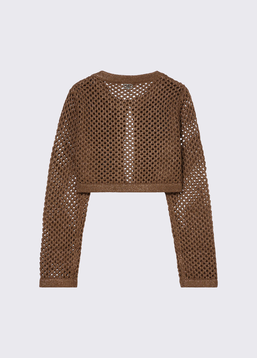 cardigan in rete GA6099MA76R X0752 LIU JO JUNIOR 