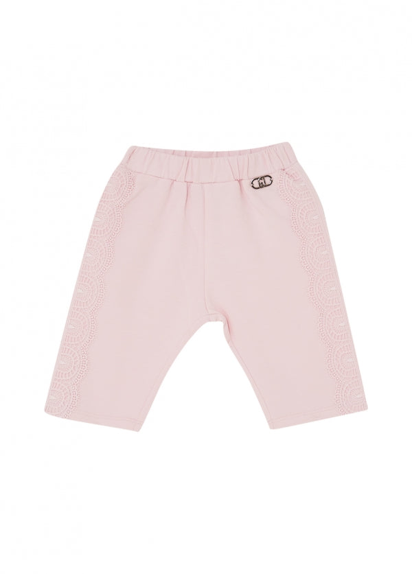 pantalone felpa HA6010FS090 P9429 LIU JO JUNIOR 