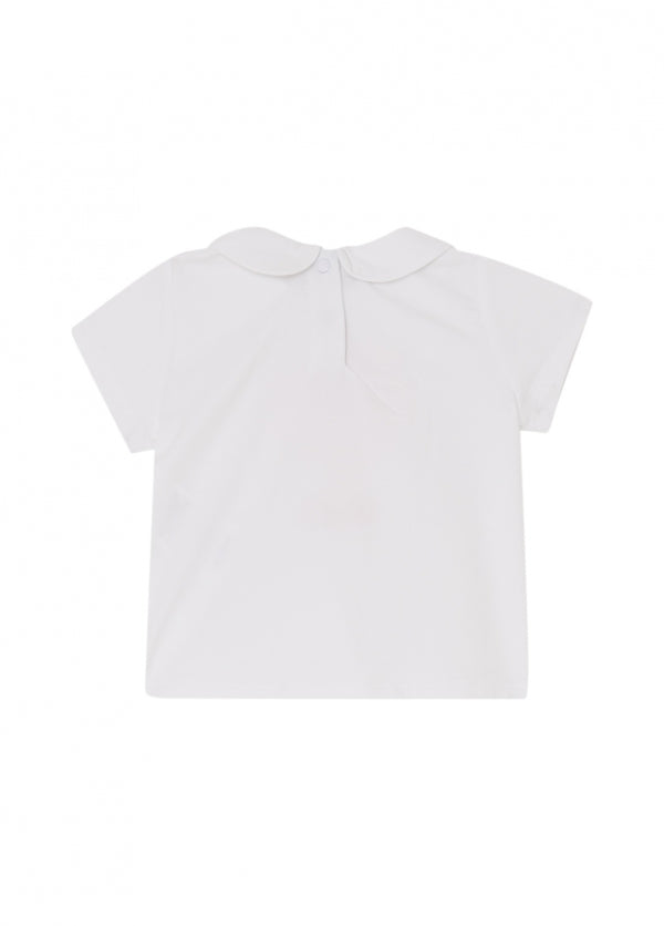 t-shirt cuore tulle HA6027JS003 C3874 LIU JO JUNIOR 