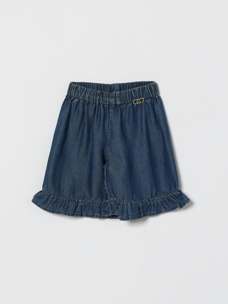 shorts in lyocell HA6053D5044 77294 LIU JO JUNIOR 
