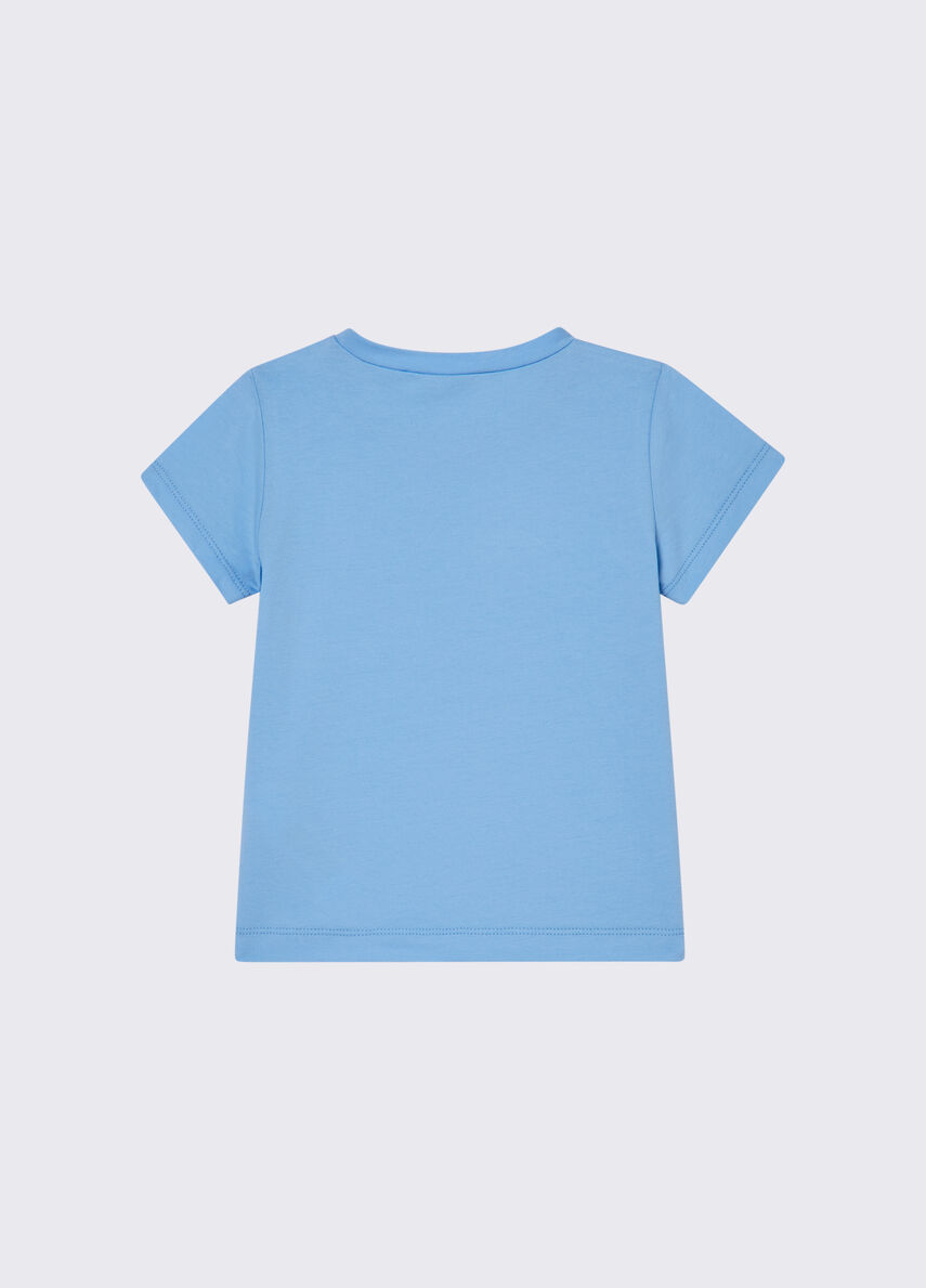 T-shirt con ricamo gioiello KA6017JS003 44121 LIU JO JUNIOR 