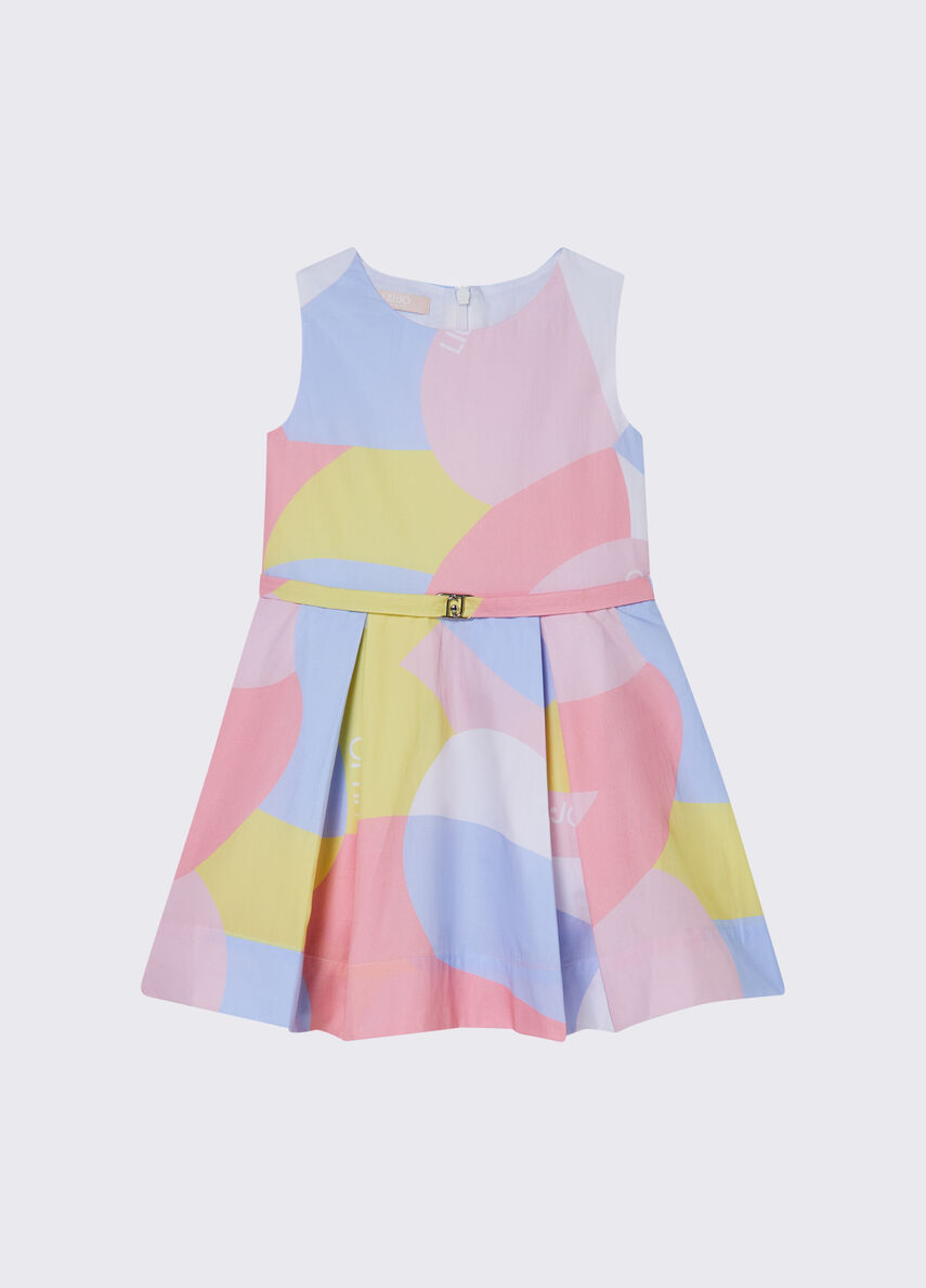 abito corto multicolor KA6032T3424 U9895 LIU JO JUNIOR 