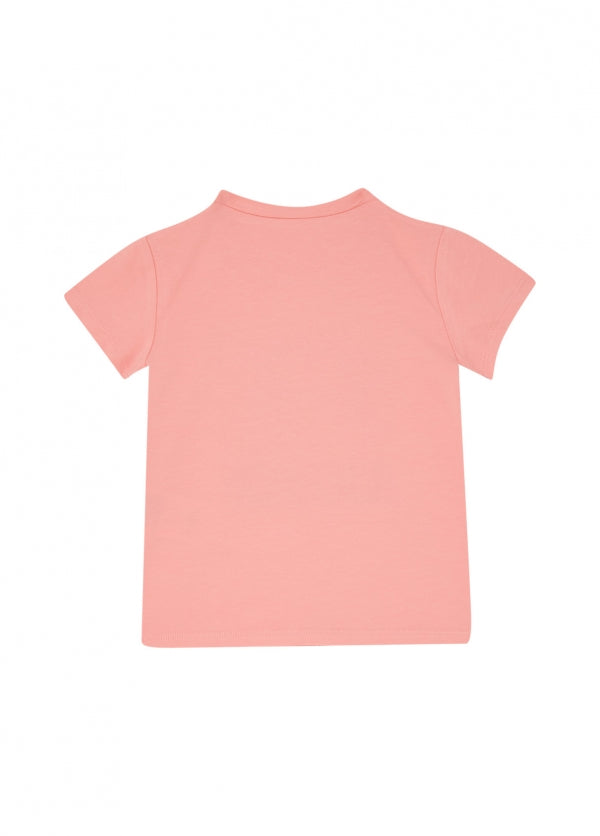 t-shirt con stampa KA6083JS003 P9346 LIU JO JUNIOR 
