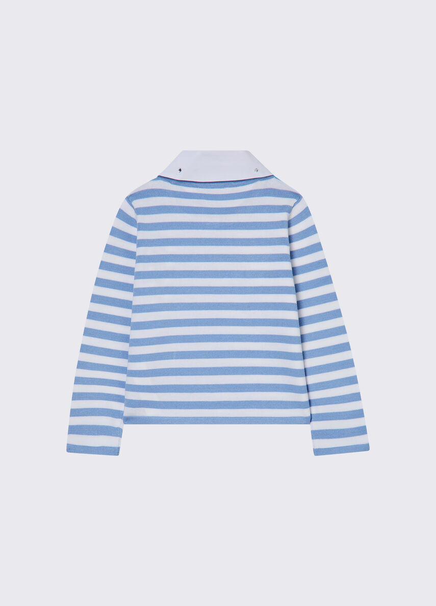 Maglia a righe con gioiello KA6085MA74R P9548 LIU JO JUNIOR 