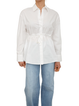 LIU JO WHITE camicia in popeline Bianco
