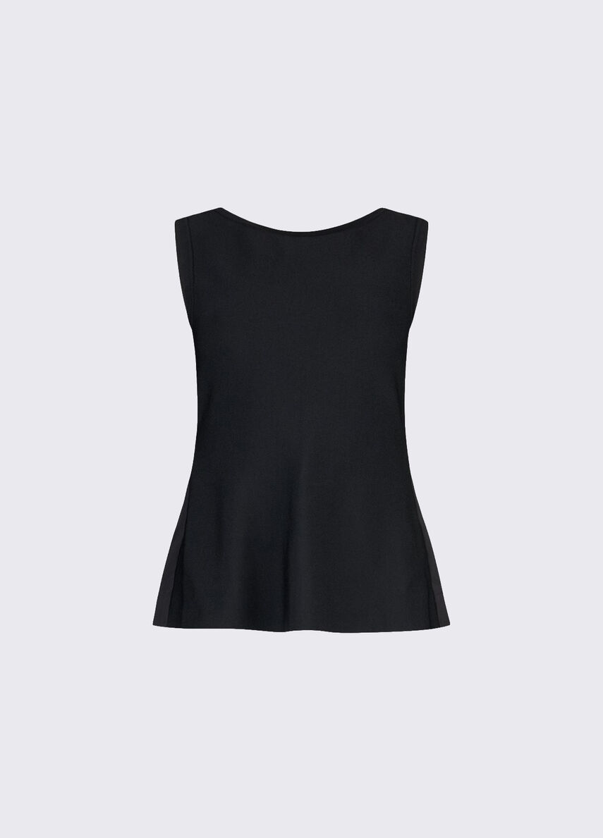 maglia cut out WA6468MS55N 22222 LIU JO WHITE 