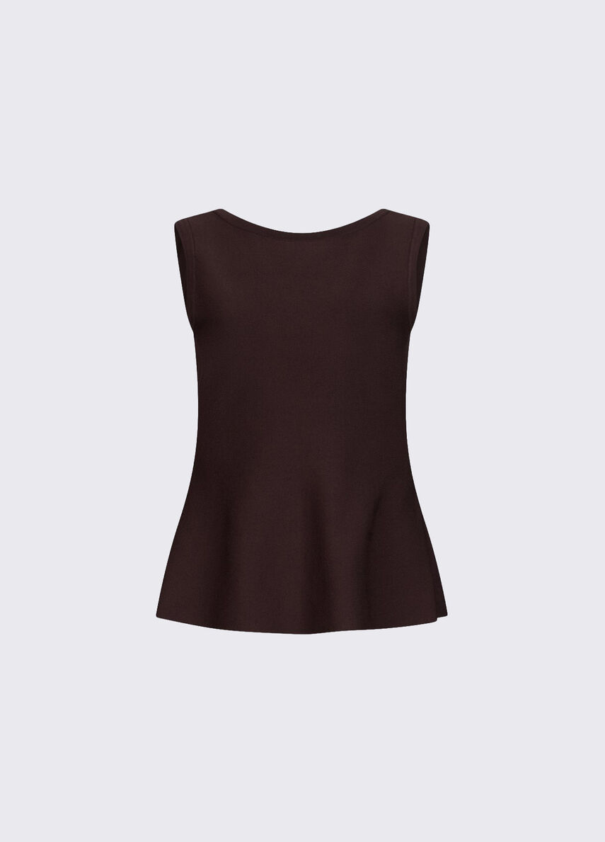 maglia cut out WA6468MS55N 91109 LIU JO WHITE 