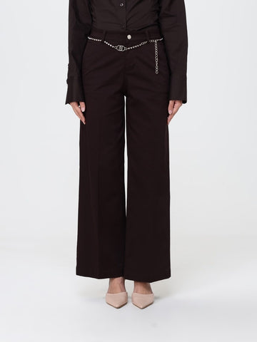 pantalone flare vita alta WA6475T373A 91109 LIU JO WHITE 