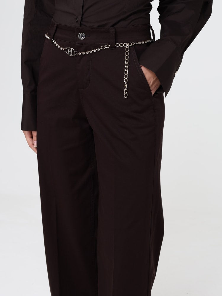 pantalone flare vita alta WA6475T373A 91109 LIU JO WHITE 