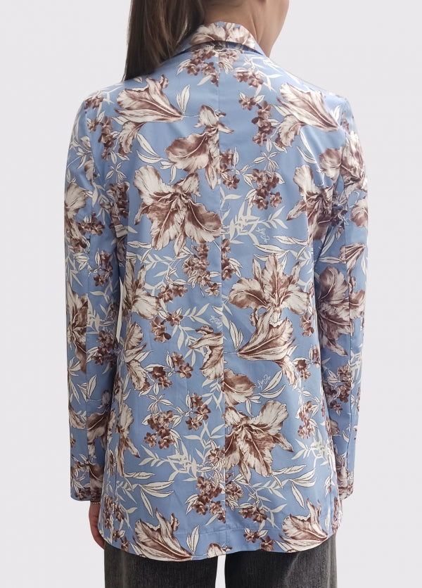 giacca fiori WA6479T4853 P9502 LIU JO WHITE 