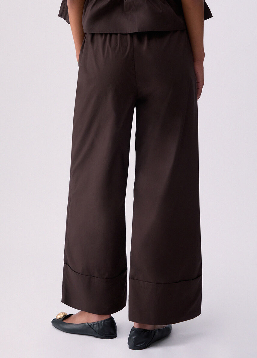 pantaloni flare WA6498T4853 91109 LIU JO WHITE 