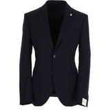 LUIGI BIANCHI MANTOVA giacca stretch duetto Blu