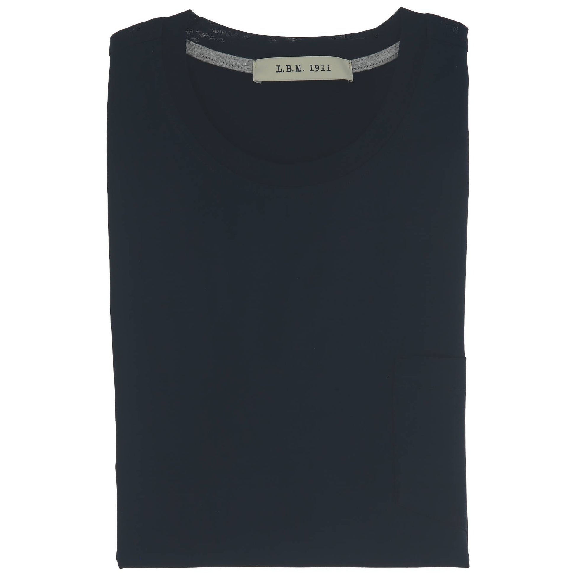 t-shirt con taschino 6407 69316 06 LUIGI BIANCHI MANTOVA 