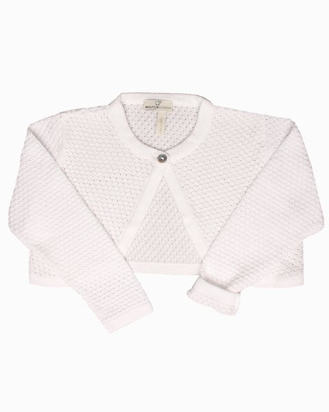 bolerino traforato 015115 BIANCO MAGLIFICIO DI VERONA 